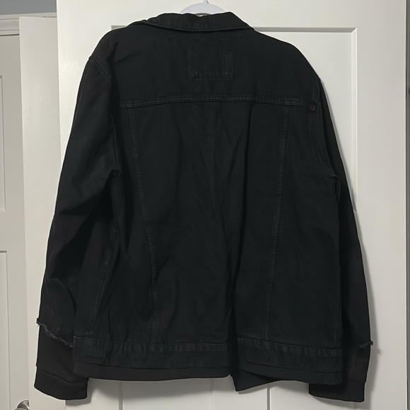 Fashion Nova Men’s black denim jacket size: XL - Picture 6 of 6